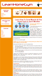 Mobile Screenshot of learnhomegym.com